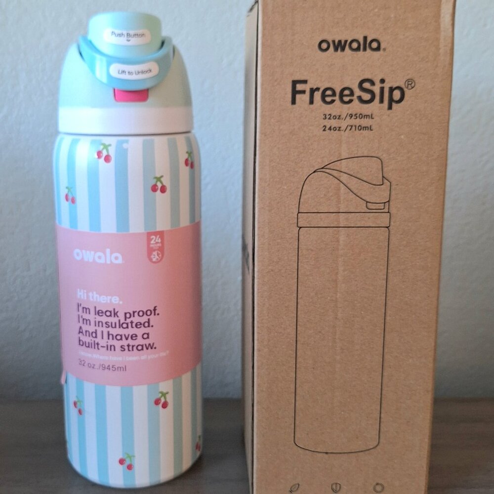 NWT Owala "Birthday Bash" Tumbler 32oz Freesip Limited Edition